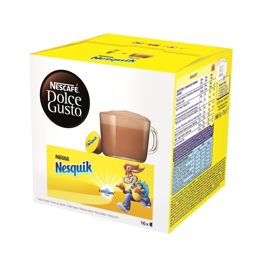 Kafijas kapsulas Nescafe Dolce Gusto Nesquik, 16 kaps. 256 gr цена и информация | Kafija, kakao | 220.lv