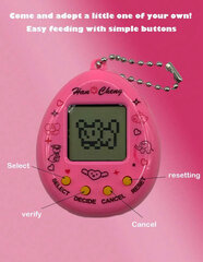 Interaktīva rotaļlieta tamagochi, Electronics LV-974, rozā, 1 gab cena un informācija | Rotaļlietas meitenēm | 220.lv
