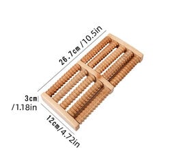 Koka kāju masažieris, Electronics LV-980, 1 gb cena un informācija | Masāžas piederumi | 220.lv