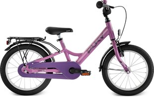 Pilsētas velosipēds Puky YOUKE 16", violets cena un informācija | Velosipēdi | 220.lv