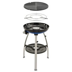 Gāzes grils Grill Chef, 47 cm, melns cena un informācija | Grili | 220.lv