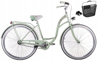 Pilsētas velosipēds Retro Urban Vanessa 28', zaļš цена и информация | Велосипеды | 220.lv