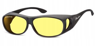 Желтые очки для вождения HD с ночной поляризацией FO2i цена и информация | Спортивные очки | 220.lv