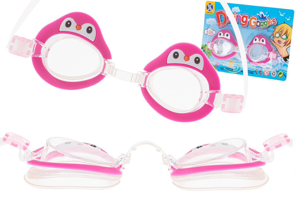Bērnu peldbrilles, rozā цена и информация | Peldēšanas brilles | 220.lv
