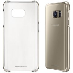 Чехол Samsung EF-QG930CFEGWW для телефона Samsung Galaxy S7 (G930F), Золотой цена и информация | Чехлы для телефонов | 220.lv