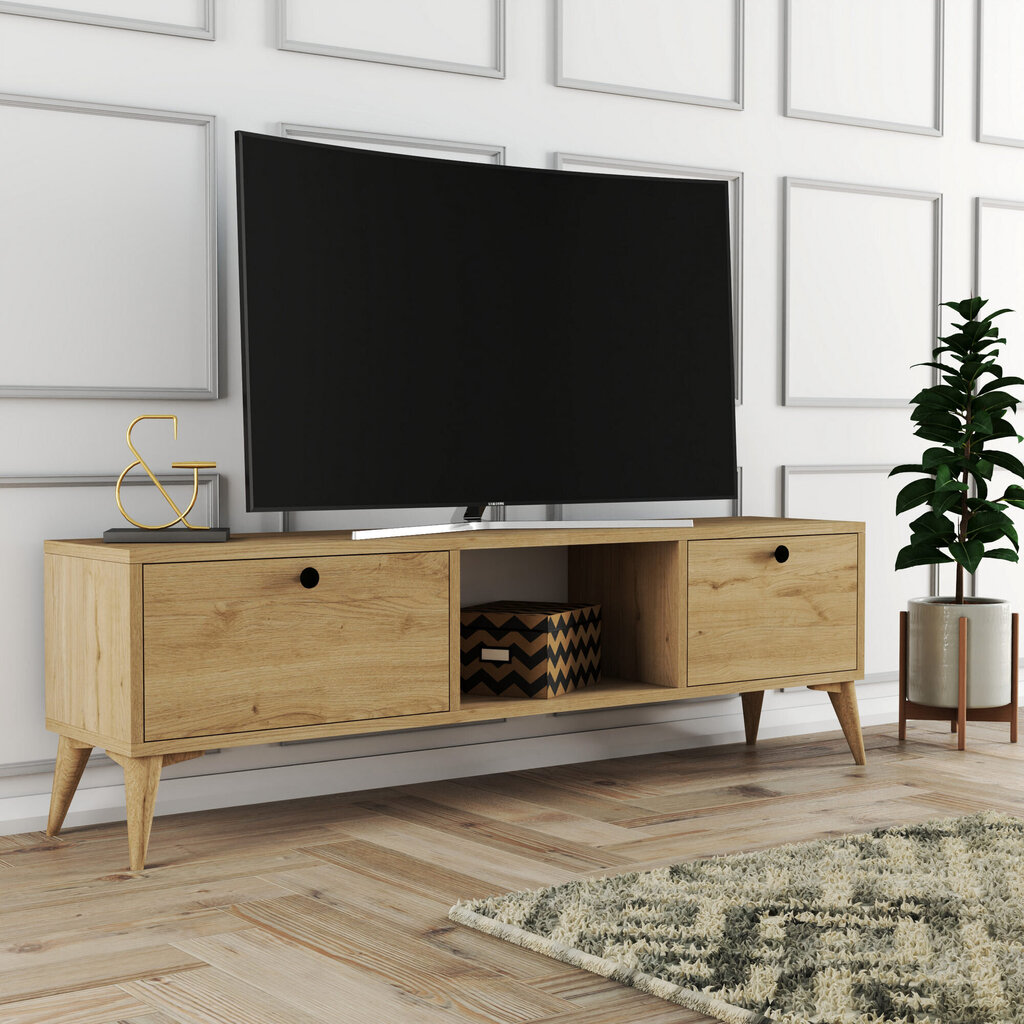 TV galds Kalune Design Siena 1216, brūns цена и информация | TV galdiņi | 220.lv