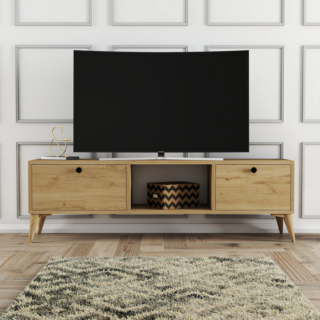 TV galds Kalune Design Siena 1216, brūns цена и информация | TV galdiņi | 220.lv