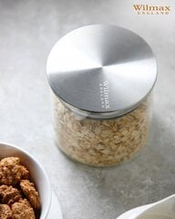 Стеклянная банка с металлической крышкой HERBATA MAKARON KASHA CAKE набор из 3 штук цена и информация | Посуда для хранения еды | 220.lv