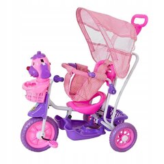 Трехколесный велосипед Baby Star, розовый цена и информация | Трехколесные велосипеды | 220.lv