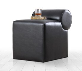 Pouffe Rohin Deri Puf - Black цена и информация | Кресла-мешки и пуфы | 220.lv