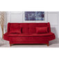 2-u daļu viesistabas mēbeļu komplekts Asir Kelebek TKM2-0101, sarkans cena un informācija | Dīvānu komplekti | 220.lv