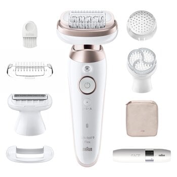 Braun SES9-360 3D Silk-Epil 9 Flex + Braun Mini Face цена и информация | Эпиляторы | 220.lv