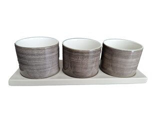 Scandinavian Home keramikas trauku komplekts Skalset, 3 gab. cena un informācija | Trauki, šķīvji, pusdienu servīzes | 220.lv
