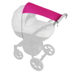 Cолнцезащитный козырек BabyColors, розовый цена и информация | Аксессуары для колясок | 220.lv