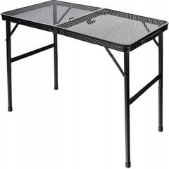 Saliekamais āra galds Fluxar S233, melns cena un informācija | Dārza galdi | 220.lv