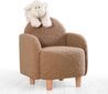 Bērnu krēsls Asie Moylo, smilškrāsas cena un informācija | Sēžammaisi, klubkrēsli, pufi bērniem | 220.lv