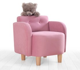 Bērnu krēsls Hanah Home Volie, rozā cena un informācija | Sēžammaisi, klubkrēsli, pufi bērniem | 220.lv