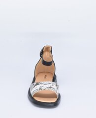 Sandales sievietēm Grosseto, melnas cena un informācija | Sieviešu sandales | 220.lv