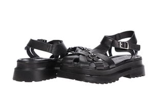 Sandales sievietēm Piazza 29998, melnas cena un informācija | Sieviešu sandales | 220.lv
