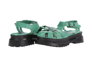 Sandales sievietēm Piazza 96371, zaļas cena un informācija | Sieviešu sandales | 220.lv