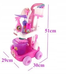 Rotaļlietu tīrīšanas rīku komplekts Luxma 5953 cena un informācija | Rotaļlietas meitenēm | 220.lv