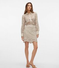 Vero Moda женская юбка 10303622*01, бежевая цена и информация | Юбки | 220.lv