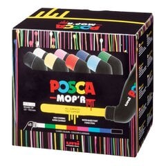 Маркеры Uni Ball Posca MOP'R PCM-22, 8 шт. цена и информация | Принадлежности для рисования, лепки | 220.lv
