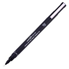 Marķieris Uni-Ball Mitsubishi Pencil PIN 01-200(S), 12 gab., melna krāsa cena un informācija | Kancelejas preces | 220.lv