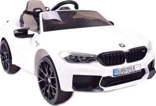 Vienvietīgs elektromobilis bērniem Super-Toys BMW M5 cena un informācija | Bērnu elektroauto | 220.lv
