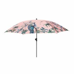 Regulējams dārza lietussargs Peacock, rozā cena un informācija | Saulessargi, markīzes un statīvi | 220.lv
