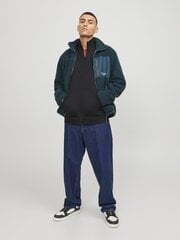 JACK & JONES мужская толстовка 12250737*01, черная цена и информация | Мужские толстовки | 220.lv