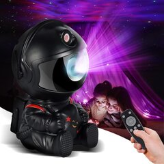 Проектор световых эффектов "астронавт", Carbonpro LED 3D, черный цена и информация | Развивающие игрушки | 220.lv