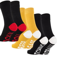 Хлопчатобумажные мужские носки, Vincent Creation®, 3 пары цена и информация | Мужские носки | 220.lv