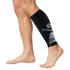 Спортивный компрессионный бандаж на голень Stark Soul®, 2 пары цена и информация | Мужские носки | 220.lv