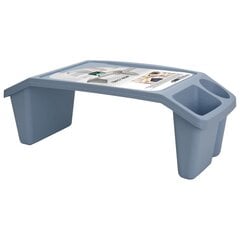 Переносной стол, синий цена и информация | Компьютерные, письменные столы | 220.lv