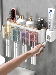 Комплект держатель-полка для зубных щеток,  Electronics LV-21, 1 шт цена и информация | Аксессуары для ванной комнаты | 220.lv