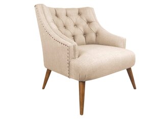 Krēsls Hanah Home Lamont, smilšu krāsā cena un informācija | Atpūtas krēsli | 220.lv