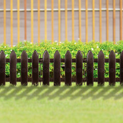 садовый забор, 10 шт, 20x15 см, коричневый цена и информация | Заборы и принадлежности к ним | 220.lv
