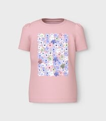 Name It футболка для девочек 13230271*01, розовая цена и информация | Рубашки для девочек | 220.lv
