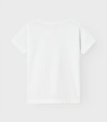 Name It футболка для девочек 13230481*02, белая цена и информация | Рубашки для девочек | 220.lv