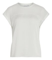 Vila женская футболка 14101088*02, белая цена и информация | Женские блузки, рубашки | 220.lv