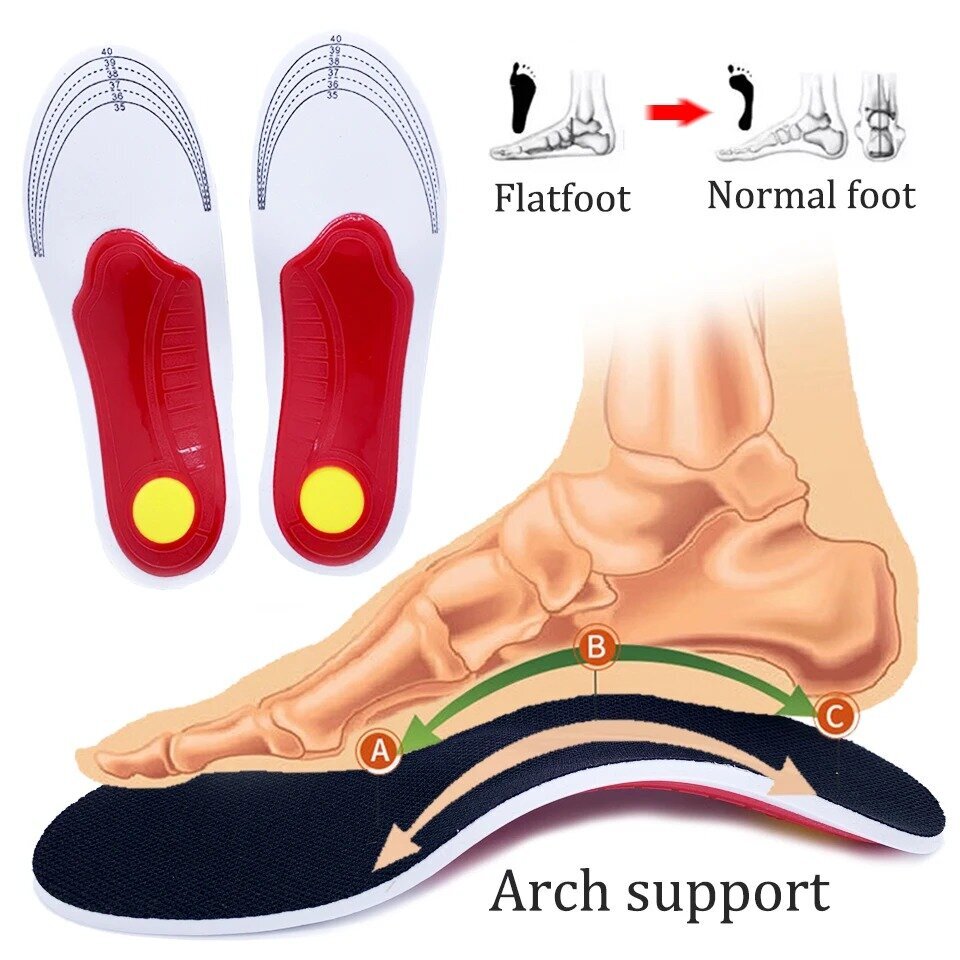 Ortopēdiskās apavu zolītes plakanām pēdām cena un informācija | Līdzekļi apģērbu un apavu kopšanai | 220.lv