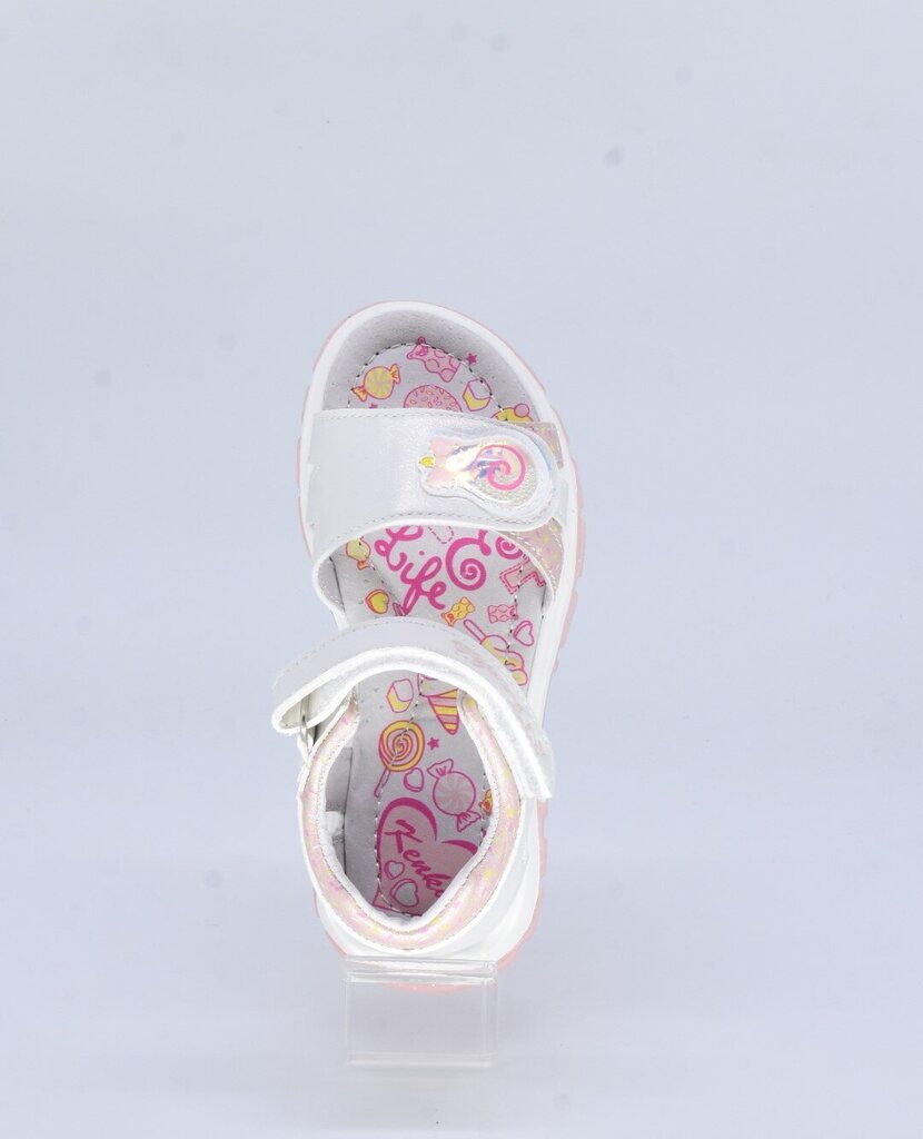 Sandales meitenēm Kenka 34224219 EIAP00005556, baltas cena un informācija | Bērnu sandales | 220.lv