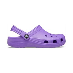 Čības zēniem/meitenēm Crocs Classic 305709, violetas cena un informācija | Bērnu čības, maiņas apavi | 220.lv