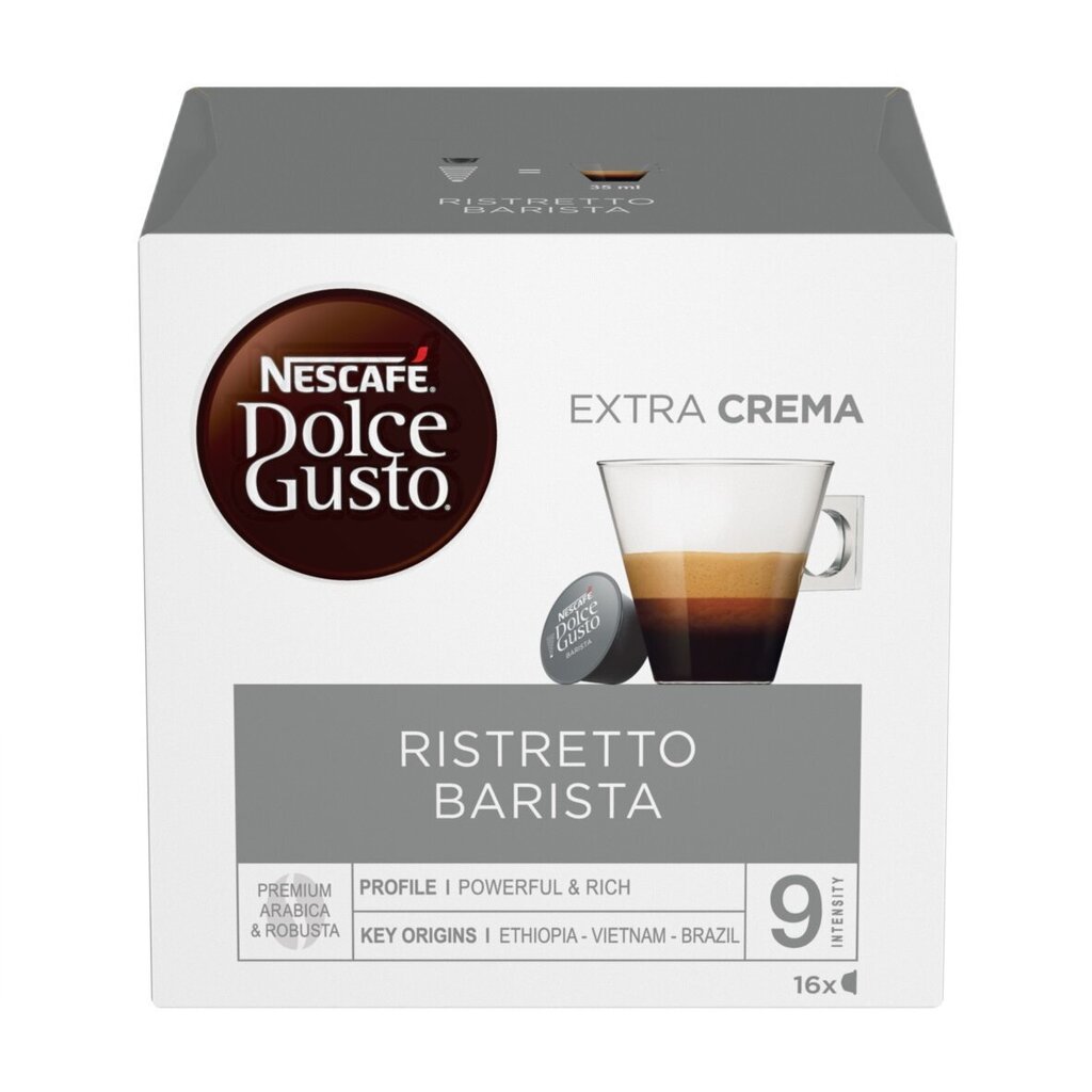 Kafijas kapsulas Nescafe Dolce Gusto Barista, 16 gab., 120 g cena un informācija | Kafija, kakao | 220.lv