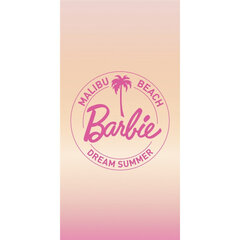 Bērnu vannas dvielis Barbie, 70x140 cm cena un informācija | Dvieļi | 220.lv
