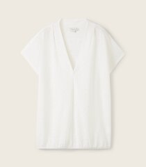 Tom Tailor женская футболка 1041531*10315, белая цена и информация | Женские футболки | 220.lv