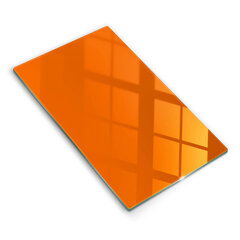 Stikla griešanas dēlītis oranža krāsa, 30x52 cm cena un informācija | Griešanas dēlīši | 220.lv