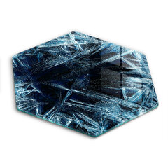 Stikla griešanas dēlītis Asā ledus struktūra, 40 cm cena un informācija | Griešanas dēlīši | 220.lv