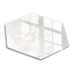 Stikla griešanas dēlītis Dekoratīvais marmora akmens, 40 cm цена и информация | Pазделочные доски | 220.lv
